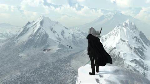 Dual sword master Stock-Illustration