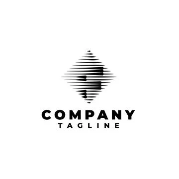 Dual tone F rectangle box logo design template. Letter F initial logo Stock Illustration