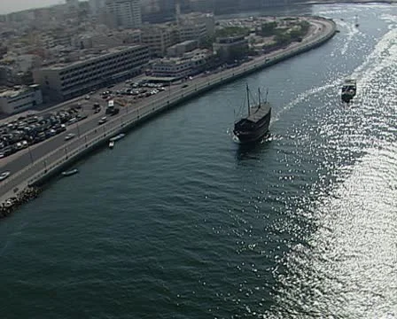 A Dubai aerial Stock Footage 11357068