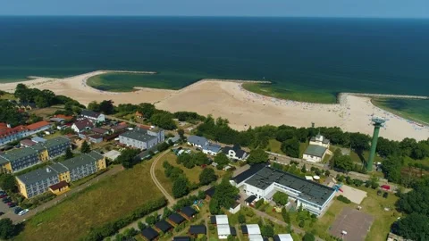 Dubai Beach In Jaroslawiec Plaza Dubaj A... | Stock Video | Pond5