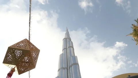 Dubai Burj Khalifa Stock Footage 106559842