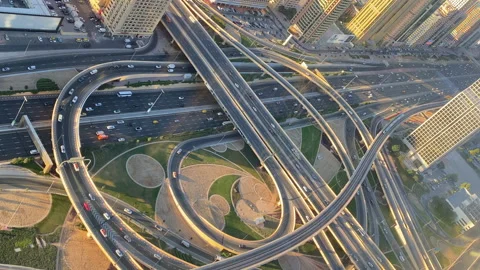 Dubai city from another prespective Stock Footage 168020225