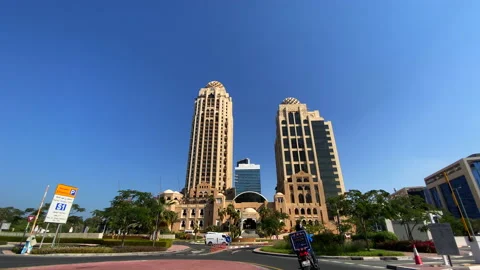 Dubai city from another prespective Stock Footage 168023089