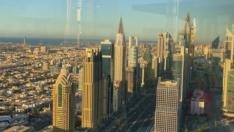 Dubai city from another prespective Stock Footage 168023717
