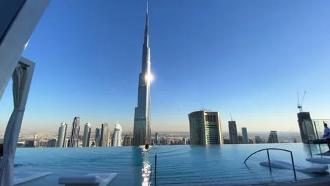 Dubai city from another prespective Stock Footage 168027763