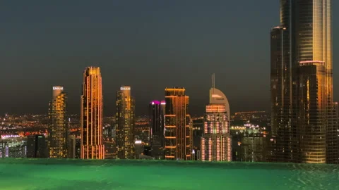 Dubai city from another prespective Stock Footage 168038840