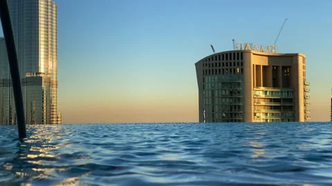 Dubai city from another prespective Stock Footage 168039290
