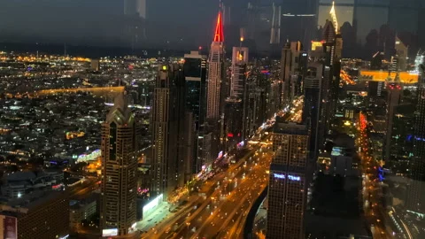 Dubai city from another prespective Stock Footage 168042543