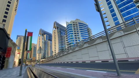 Dubai city from another prespective Stock Footage 168046364