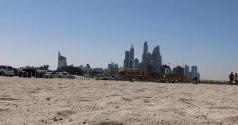 Dubai city from another prespective Stock Footage 168111412