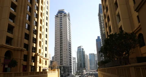 Dubai city from another prespective Stock Footage 168115136