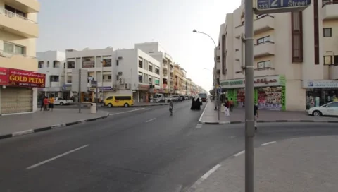 Dubai City Stock Footage 1100055