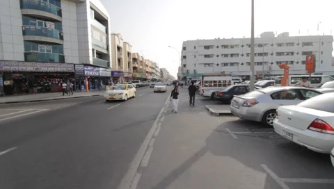 Dubai City Stock Footage 1100085