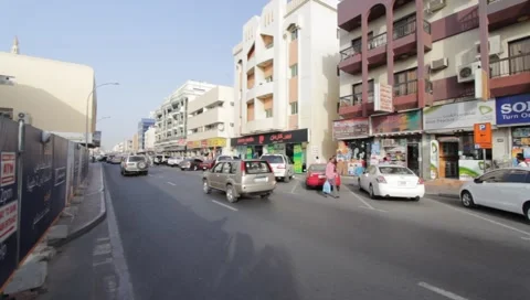 Dubai City Stock Footage 1100112