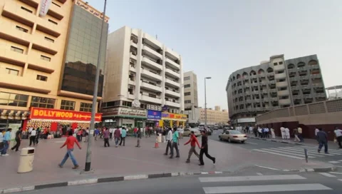 Dubai City Stock Footage 1100259