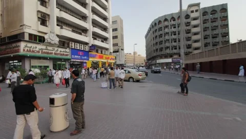 Dubai City Stock Footage 1100302