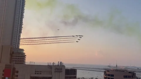 Dubai city Video stock 257227809