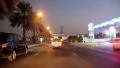 Dubai city traffic at night, United Arab Emirates HD Footage
