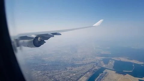 Dubai city view Stock Photos