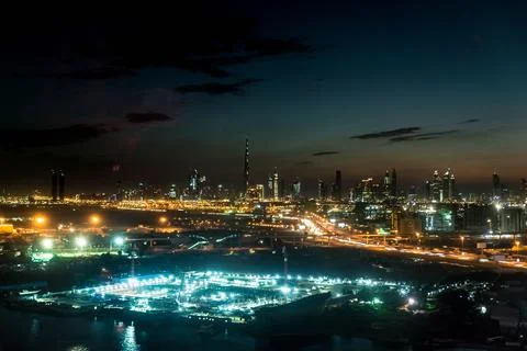 Dubai cityscape Stock Photos