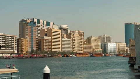 Dubai Creek 5 Stock Footage 328840940