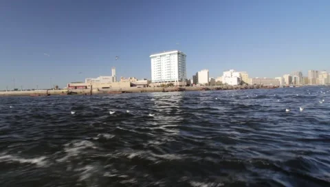 Dubai Creek Stock Footage 1118012