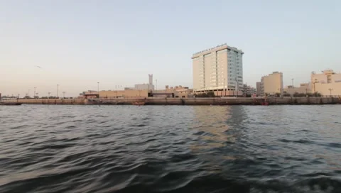 Dubai Creek Stock Footage 1426541