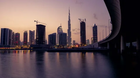 Dubai - Day to Night Time Lapse 動画素材 50525931