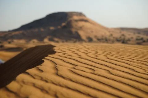 Dubai Desert Foto stock