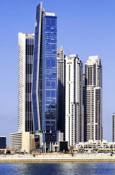 Dubai Downtown Stock Photos