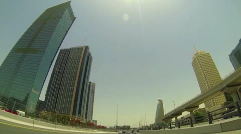 Dubai drive Stock Footage 46882613