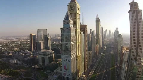 Dubai Drone Stock Footage 172549241