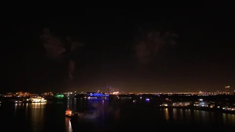 Dubai Fireworks 2 Vídeo Stock 102212900