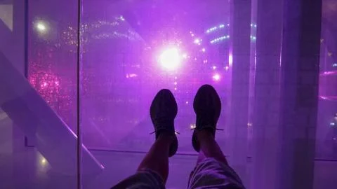 Dubai Frame Stockfoto's