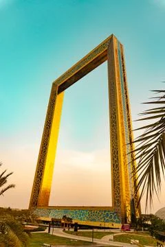 DUBAI FRAME Stock Photos