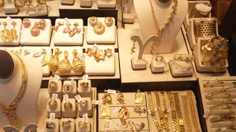 Dubai Gold Souk Stock Footage 257218313