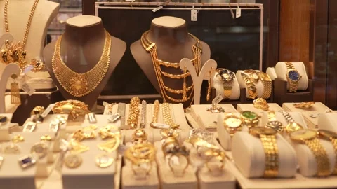 Dubai Gold Souk Stock Footage 257223337
