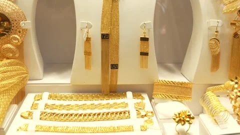 Dubai Gold Souk Stock Footage 257822762