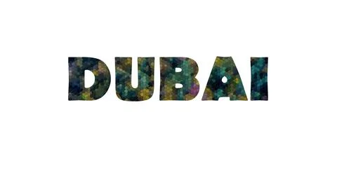 DUBAI Stock Illustration