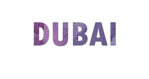DUBAI Stock Illustration