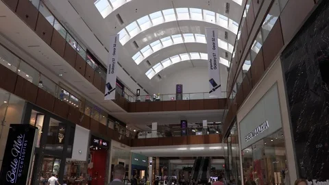 Dubai Mall Tilt Down 4K Stock Footage 89500680