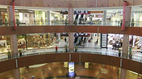 Dubai Mall timelapse 動画素材 25271893