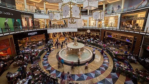 Dubai Mall Timelapse Stock Footage 72578328