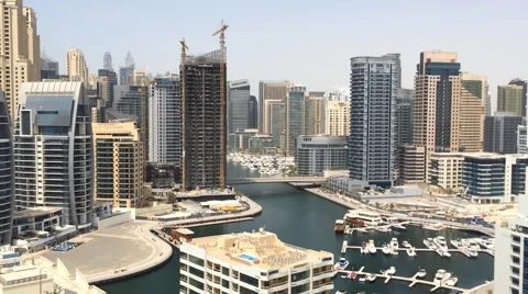 Dubai marina Stock Footage 67239279