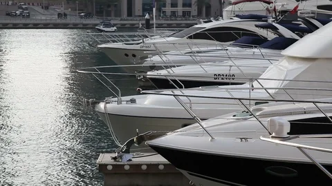 Dubai Marina. Stock Footage 90837885