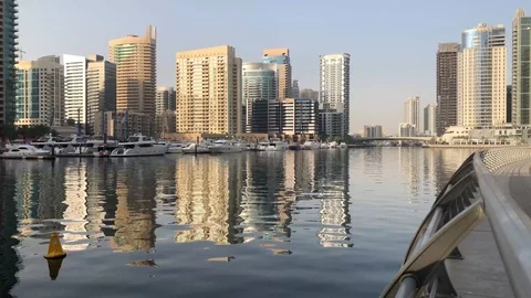 Dubai Marina Stock Footage 101546640
