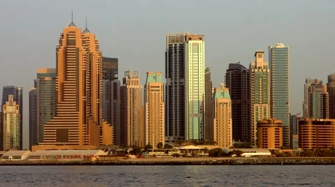 Dubai Marina Panoramic View 動画素材 50621445