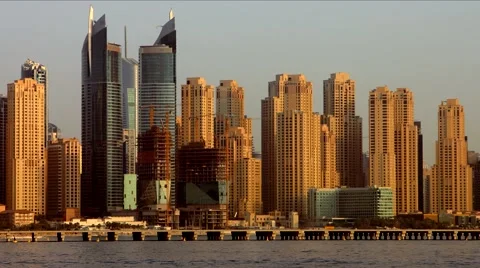 Dubai Marina Panoramic View 動画素材 50635037