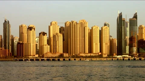 Dubai Marina Panoramic View 動画素材 50637039