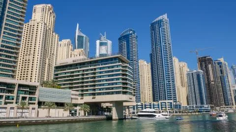 Dubai Marina Stock Photos